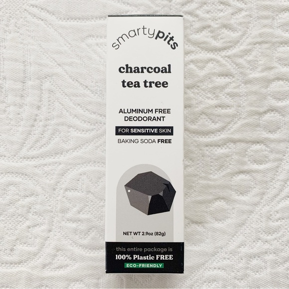 Smartypits Charcoal Plus Tea Tree Aluminum Free Deodorant, 2.9 oz - Picture 1 of 6